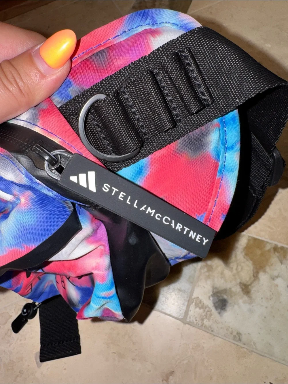 Adidas by Stella McCartney Tie Dye Belt Bag Fanny Pack